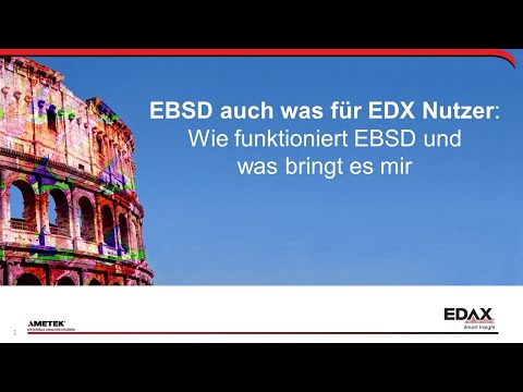 EBSD auch was für EDX Nutzer?