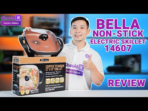 BELLA Electric Skillet Review (14607) - Shouldit Electric Skillet Series