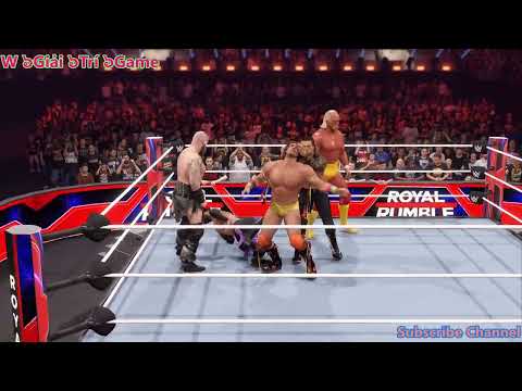 WWE 2K24  30- MAN ROYAL RUMBLE #2024 #wwe #wrestling