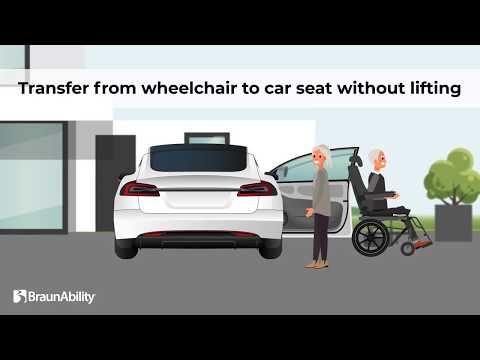 From wheelchair to car seat with the Carony system