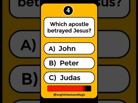 Bible Quiz: Can You Score 5/5? #shorts #bible #biblestudy #quiz #generalknowledge #trivia