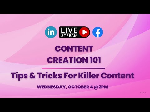 Content Creation 101: Tips & Tricks for Killer Content