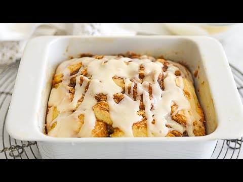 Cinnamon Roll Cake  | Small Batch | 2-4 people