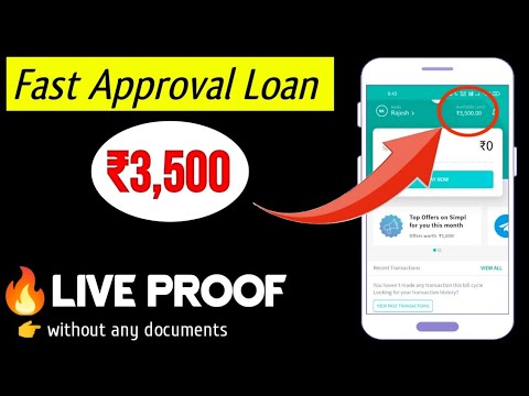 🔥Live- ₹3,500 Easy Loan FAST approval without income proof | #LoanApp | Urgent Loan | Emergency Loan