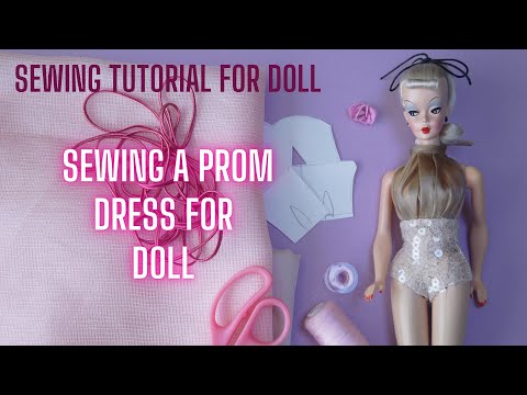 From Fabric to Fashion: Designing a Prom Dress for Bild Lilli Doll