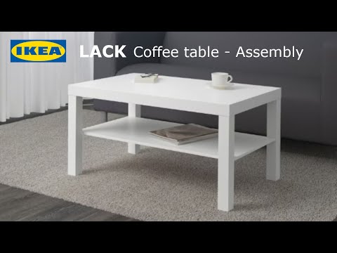 IKEA LACK Coffee TABLE - Unbox & Assembly