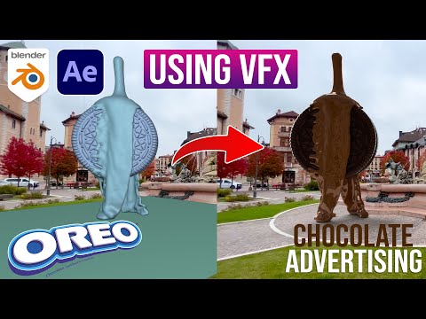 How To Create MELTING CHOCOLATE VFX In Blender | Blender VFX Tutorial