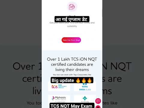 TCS NQT May Exam Update 🎉 | Fresher Job Update 2024 | TCS NQT Job opportunity 🔥🔥🔥 #tcsnqt #nqtjobs