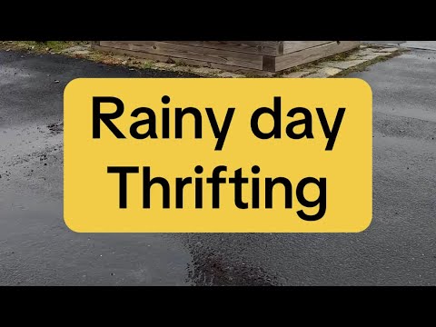 Rainy Day Thrift - come with me to RUMMAGE33