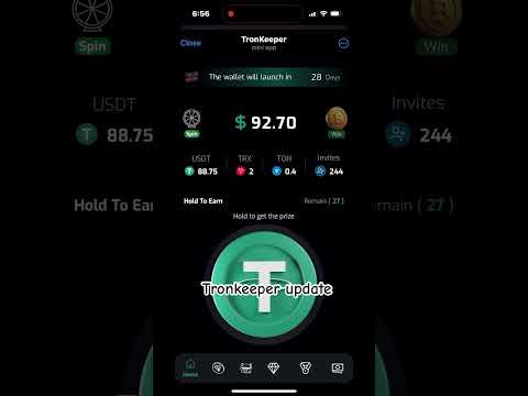 TronKeeper Mining Bot  New Update | TronKeeper Airdrop Withdrawal || Teonkeeper listing date 🫠