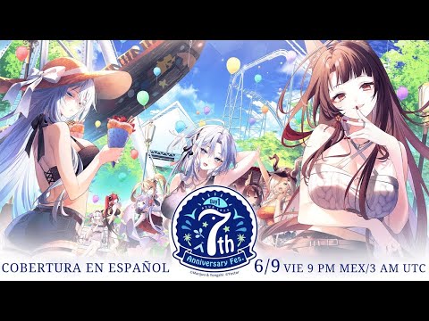 Celebración del 7mo Aniversario Japonés de Azur Lane - Día 1 - Cobertura en español #アズレン7周年