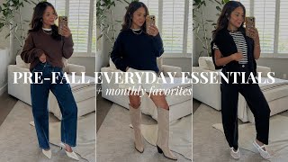 Pre-Fall Everyday Essentials from Everlane + Monthly Favorites