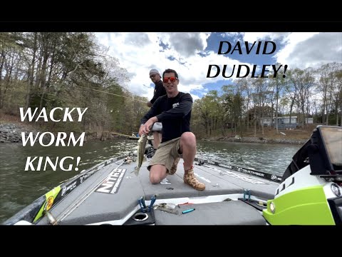 WHAT A DAY! CATCHING BASS WITH DAVID DUDLEY!