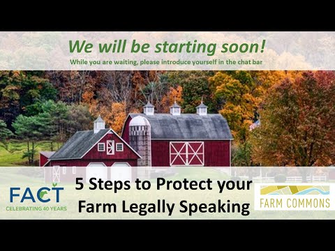 5 Steps to Protect Your Farm, Legally Speaking