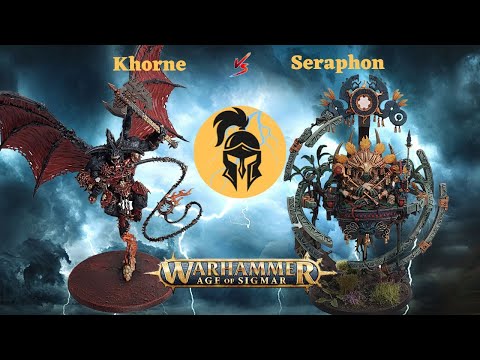 Age of Sigmar Battle Report: Seraphon vs Khorne: Coalesced vs Bloodlords!!