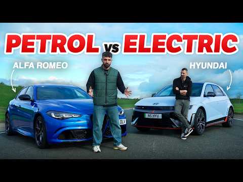 Will Electric Finally Beat Petrol: Alfa Giulia QV vs Hyundai Ioniq 5 N?