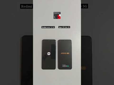 Redmi note 12 5G vs Iqoo Z6 lite 5G Booting Test Comparison #shorts #viral #youtubeshorts #redmi