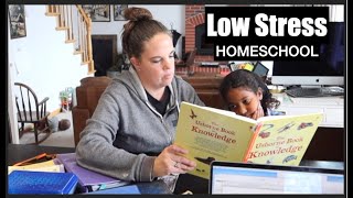 HOMESCHOOL ROUTINE! 📚 Mom of 11 - Low stress routine