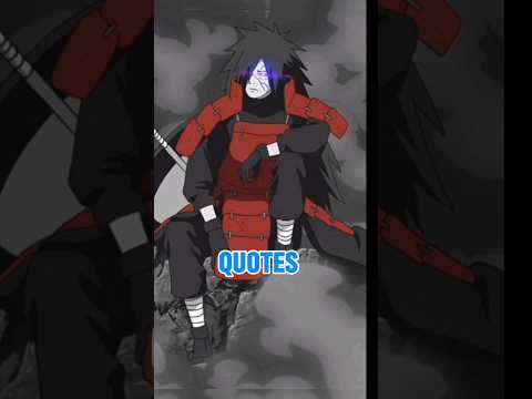 most iconic words in Naruto series by madara uchiha 😈 #naruto #ai #anime #madarauchiha #viral #reel