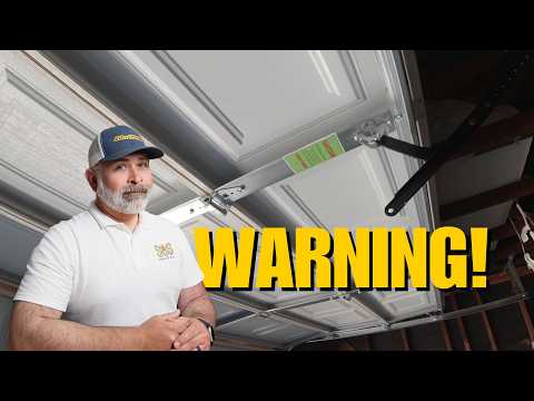 Don't Install a Garage Door Without THIS! (Top Strut Explained)