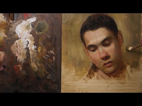 A Simple Method for Blending Skin Tones in Portrait Painting