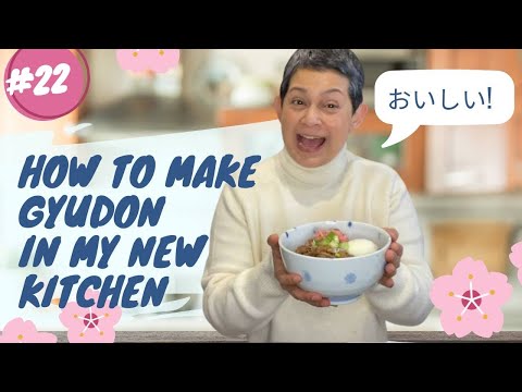 How To Make Gyudon In My New Kitchen- A Day With Bec