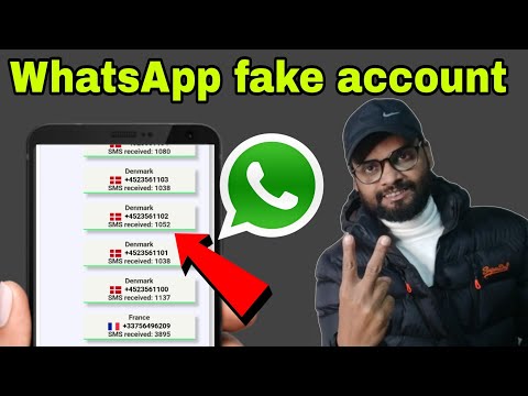 WhatsApp fake account | how to create WhatsApp fake account | WhatsApp fake I'd kaise banate hain