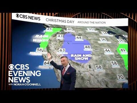 Who will see snow on Christmas Day?