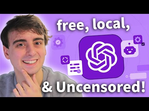 Run a GOOD ChatGPT Alternative Locally! - LM Studio Overview