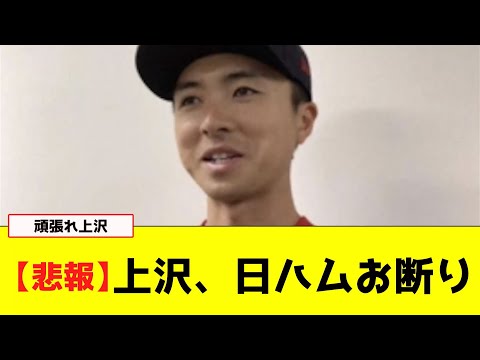 【悲報】上沢、日ハムお断りww【なんJ プロ野球反応集】【2chスレ】【5chスレ】