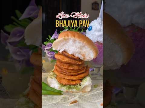 Bhajiya Pav😍 Day 1 of eating Potato #shorts #foodchallenge #youtubeshorts #shortsvideo #viral