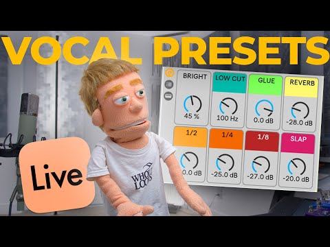 How To Install Vocal Presets & Templates In Ableton 12