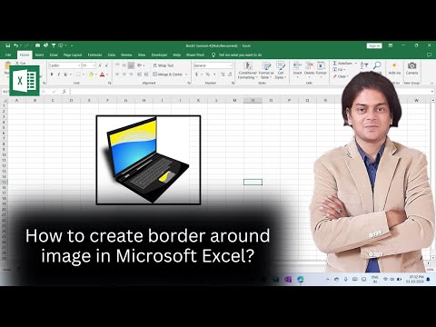 How to create border around image in Microsoft Excel?