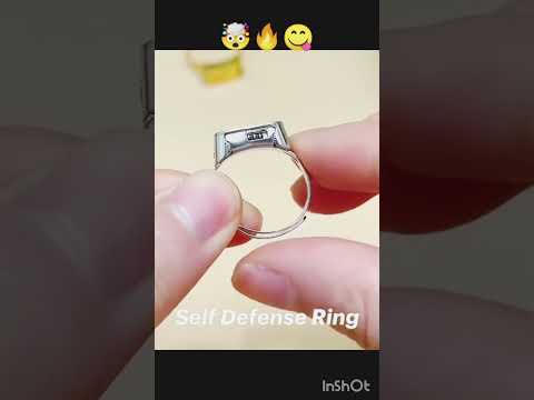 The self defence ring 💍#selfdefencering #selfdefence #selfdefenceringaustralia #buyselfdefensering