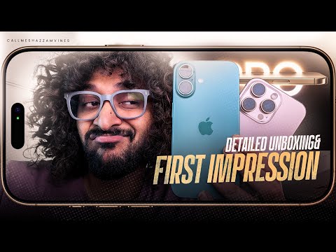 iPhone 16 & iPhone 16 Pro | Detailed Unboxing and First Impression | Malayalam