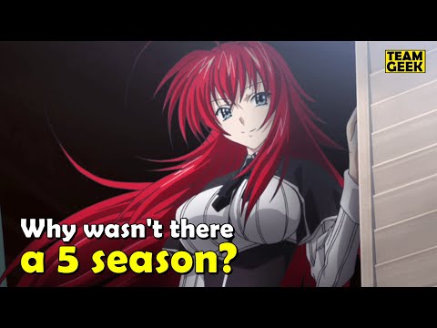 Why wasn't there a 5th season of HIGH SCHOOL DxD ?