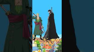 Zoro vs Anime // Anime Comparison #anime #animecomparison #comparison #shorts