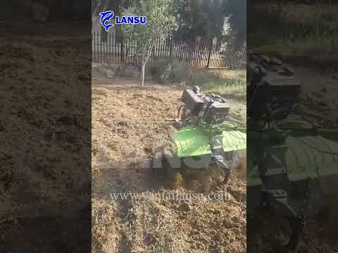 Easy to operate rotary petrol tillage tiller