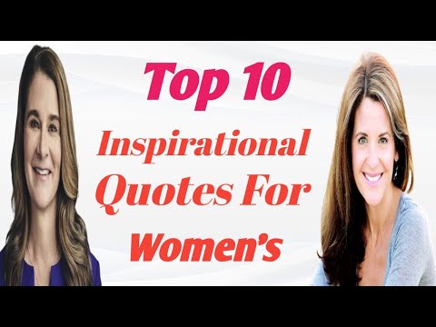 Top 10 Inspirational Quotes For Women's | Best Quotes For Women's 