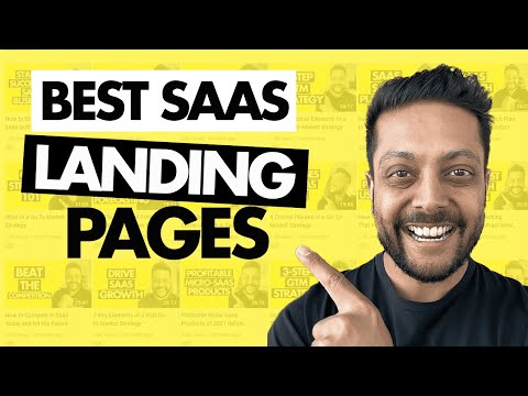 SaaS Landing Pages That Convert in 2024 - Examples, Trends & Insights