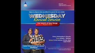 CLAM - Wednesday Revival Service - 8th JANUARY 2025