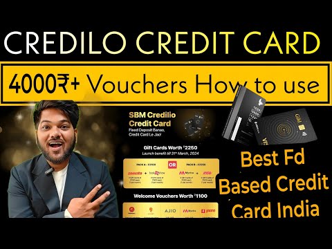 SBM Credilio Credit Card Review|| Best FD Based Credit Card 2024 || Credilio Credit Card Good or Bad