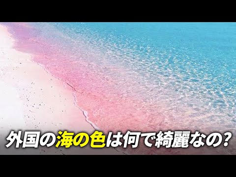 海外の海の色はなんでこんなに綺麗なの？