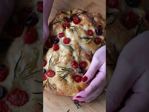 Ricotta pesto focaccia sandwich