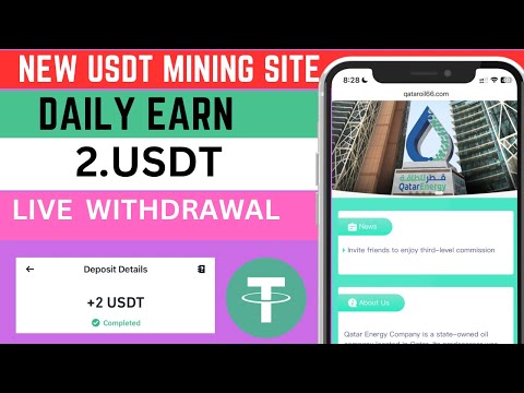 USDT best mining app | new site 2024 |  longtime trusted incomeusdt site |  best free earning apps