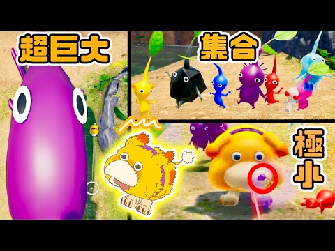 【バグミン集&作り方】バグったピクミンを観察してみよう！【ピクミン4】