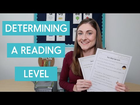 How Do You Get a Reading Level from a Decodable Text?