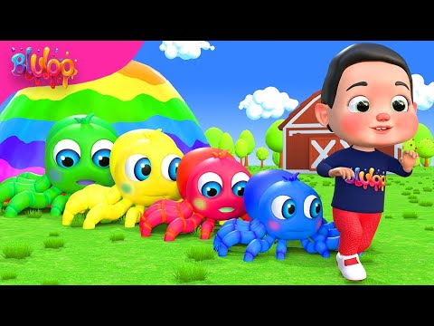 Itsy Bitsy Spider | BluLoo Nursery Rhymes & Kids Songs