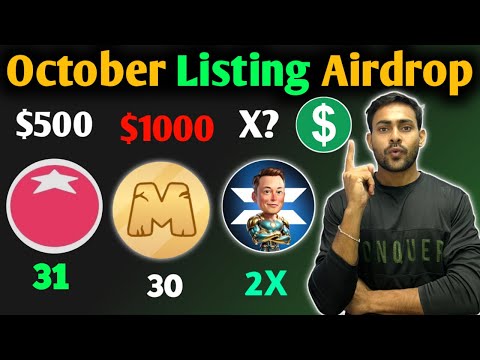 October Listing Airdrop Profit Calculation📌 Xempire Airdrop Listing || Memefi Airdrop || Tomarket