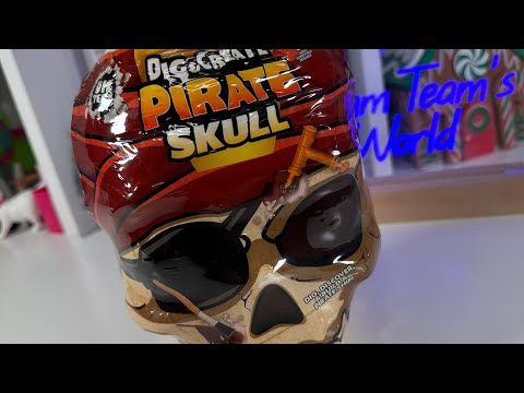 Dig & Create Pirate 🏴‍☠️ Skull #asmr #fivebelow #pirates